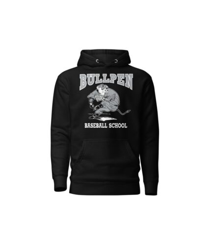 bullpen baseball school unisex premium hoodie