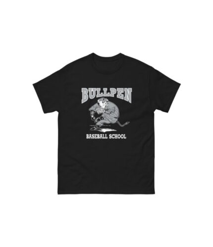 Bullpen unisex classic Baseball School Tee