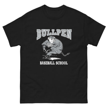 Bullpen unisex classic Baseball School Tee