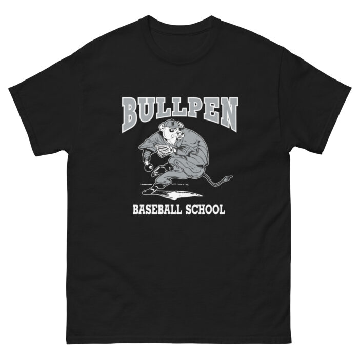 Bullpen unisex classic Baseball School Tee