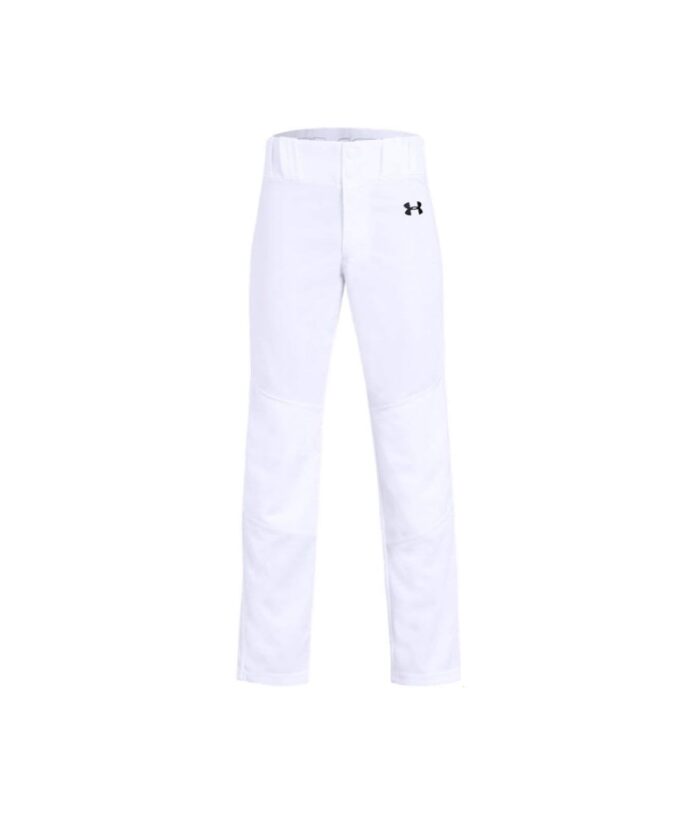 Under Armour youth white relaxed baseball pants