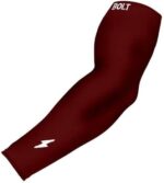 Bruce Bolt Maroon Compression Sleeve