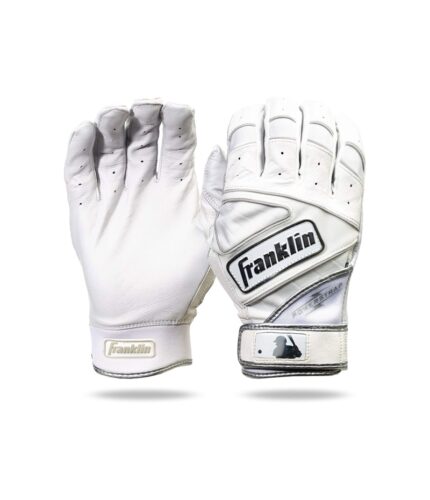 Franklin Batting Gloves Powerstrap white