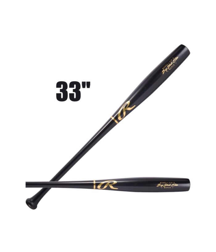 33 inch Black and Gold Rawlings Torpedo bat