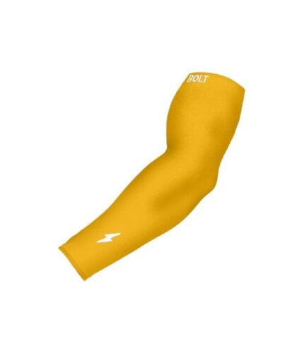 Bruce Bolt yellow compression sleeve