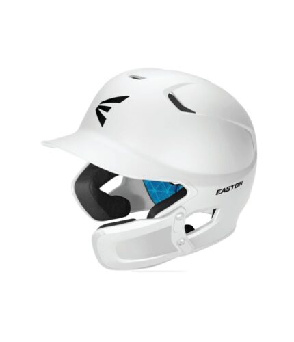 Easton White Z5 Batting Helment with Guard