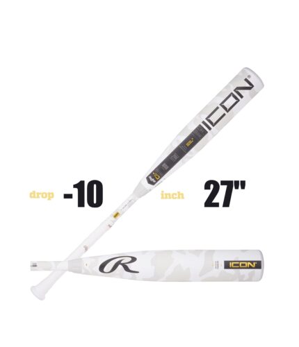 Rawlings Icon USSSA 27 inch drop 10 baseball bat