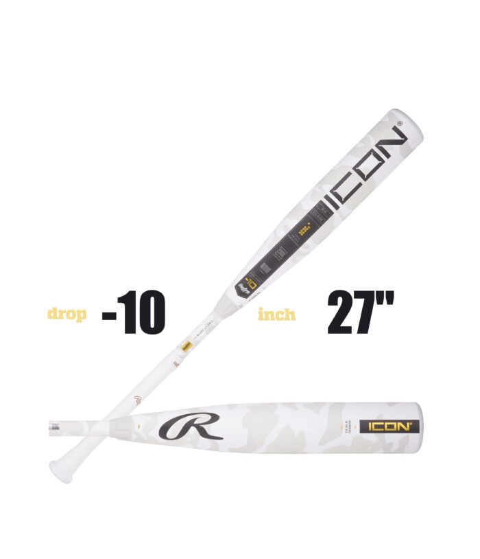 Rawlings Icon USSSA 27 inch drop 10 baseball bat